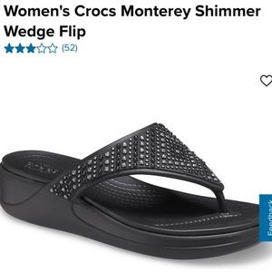 Crocs sandals size 9